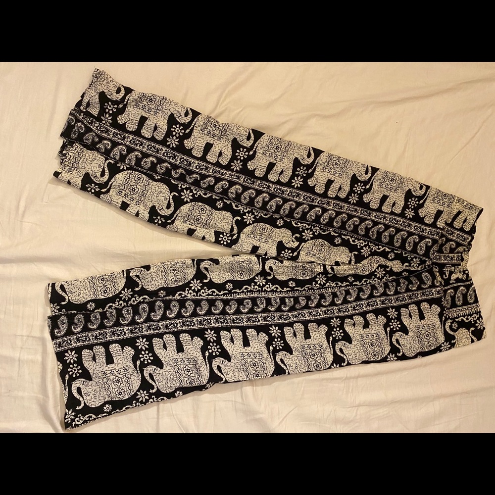 Wide leg elephant pant